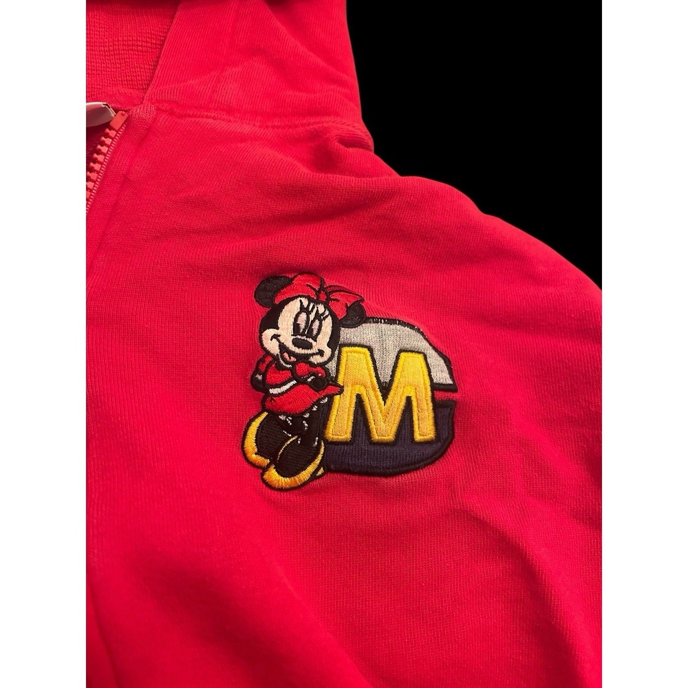 Minnie Mouse Disneyland Children's Hooded Coat Jacket Large 10/12 See Last Pic - Picture 4 of 8